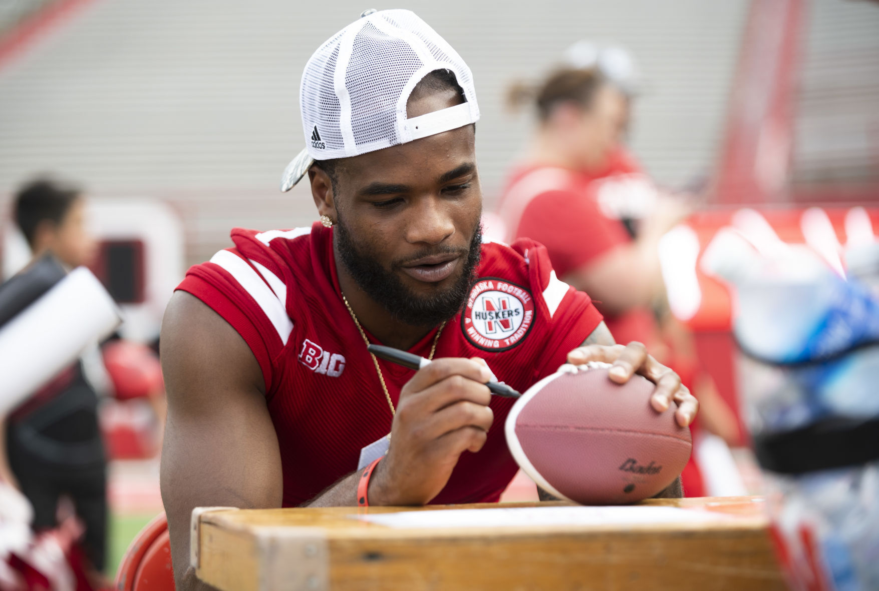 Nebraska fan day, 7.29